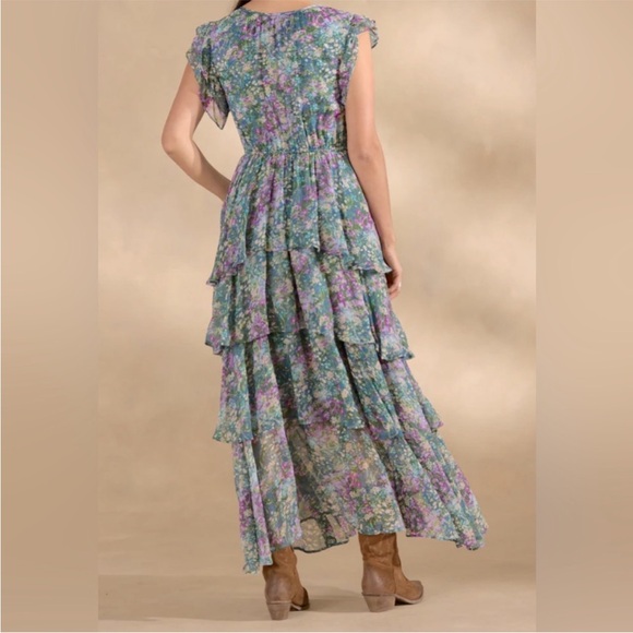 Sundance Eden Embroidered Tiered Maxi Dress - Picture 2 of 11